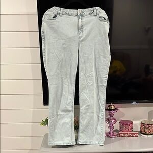 NWOT Addition Elle Mint Green Jeans Size 20